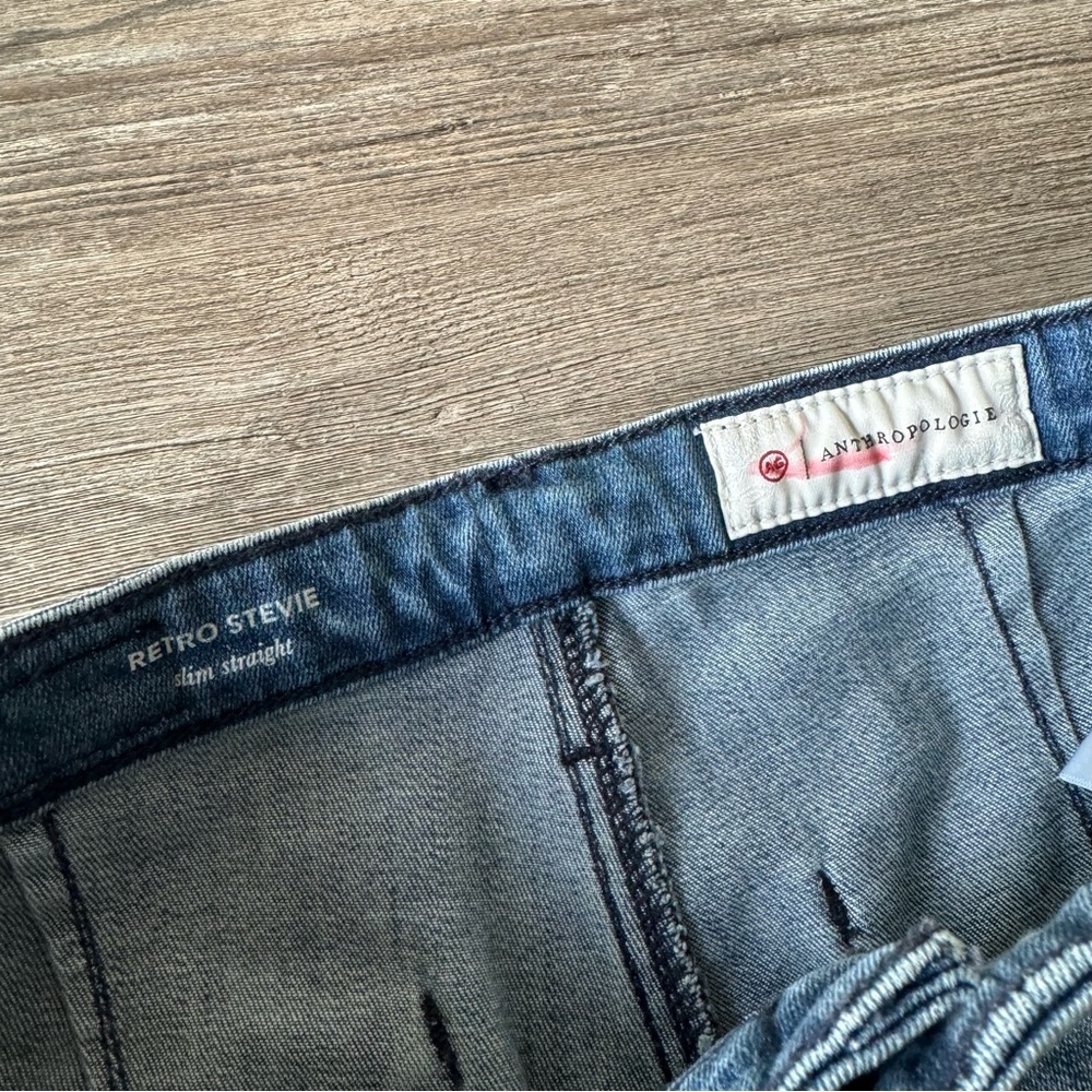 Adriano Goldschmied Anthropologie Retro Stevie Slim Straight Skinny Jeans 27 - Picture 5 of 9